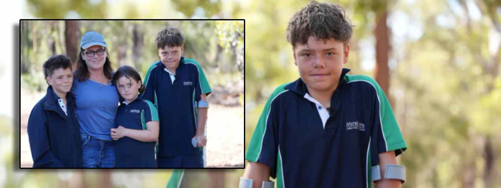 13 හැවිරිදි "සුපිරි වීරයා"